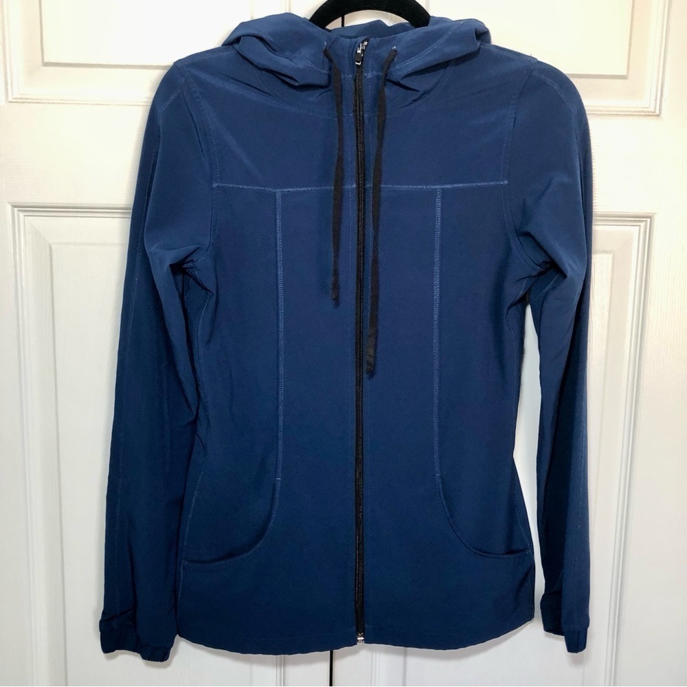 Albion Blue and Black Light Jacket Size XS